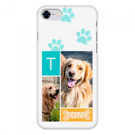 APPLE - iPhone 8 - 3D Snap Case - Dog Collage