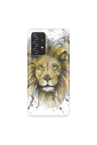 SAMSUNG - Galaxy A52 / A52s - Soft Clear Case - Lion