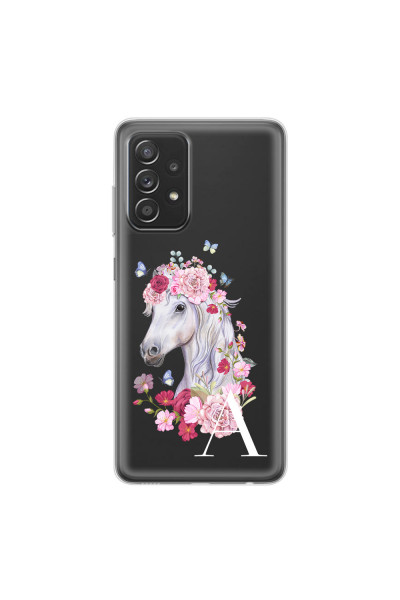 SAMSUNG - Galaxy A52 / A52s - Soft Clear Case - Magical Horse White