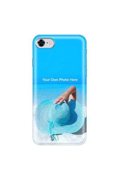 APPLE - iPhone 8 - Soft Clear Case - Single Photo Case