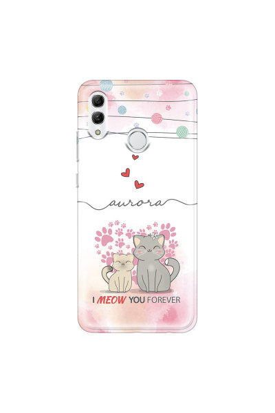 HONOR - Honor 10 Lite - Soft Clear Case - I Meow You Forever