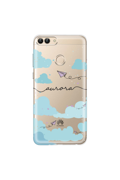HUAWEI - P Smart 2018 - Soft Clear Case - Up in the Clouds