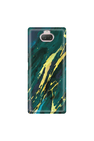 SONY - Sony 10 - Soft Clear Case - Marble Emerald Green