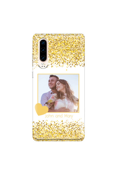 HUAWEI - P30 - Soft Clear Case - Gold Memories