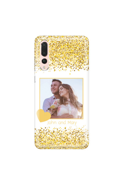 HUAWEI - P20 Pro - Soft Clear Case - Gold Memories