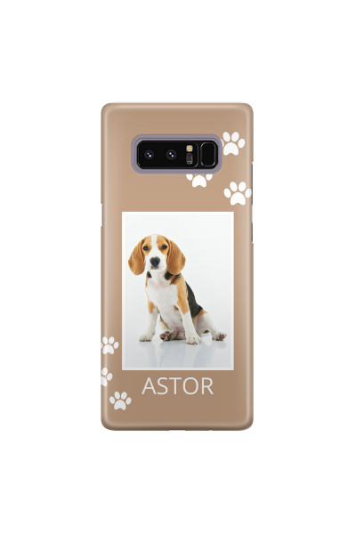 Shop by Style - Custom Photo Cases - SAMSUNG - Galaxy Note 8 - 3D Snap Case - Puppy