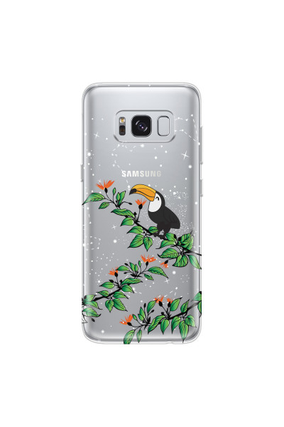 SAMSUNG - Galaxy S8 Plus - Soft Clear Case - Me, The Stars And Toucan