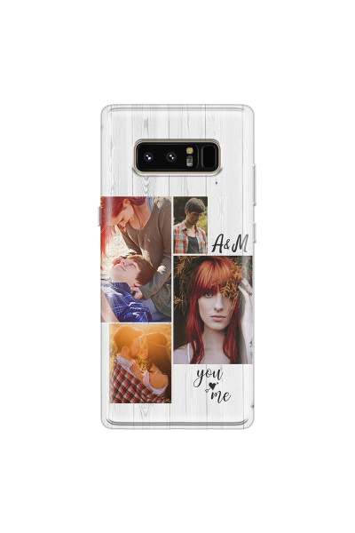 SAMSUNG - Galaxy Note 8 - Soft Clear Case - Love Arrow Memories