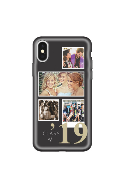 APPLE - iPhone X - Soft Clear Case - Graduation Time