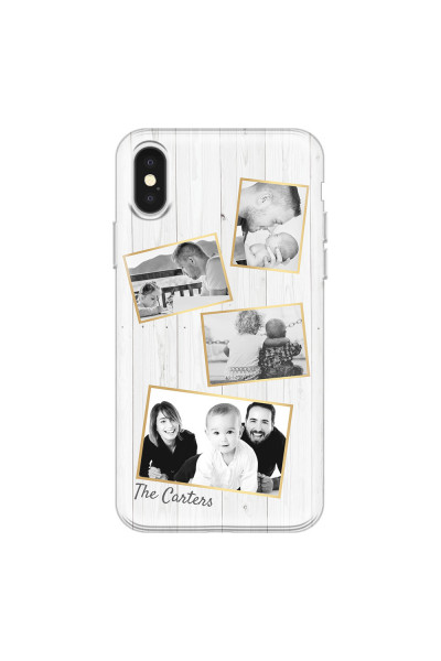 APPLE - iPhone X - Soft Clear Case - The Carters