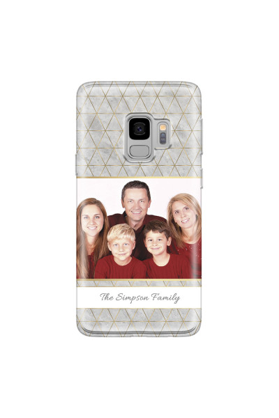 SAMSUNG - Galaxy S9 - Soft Clear Case - Happy Family