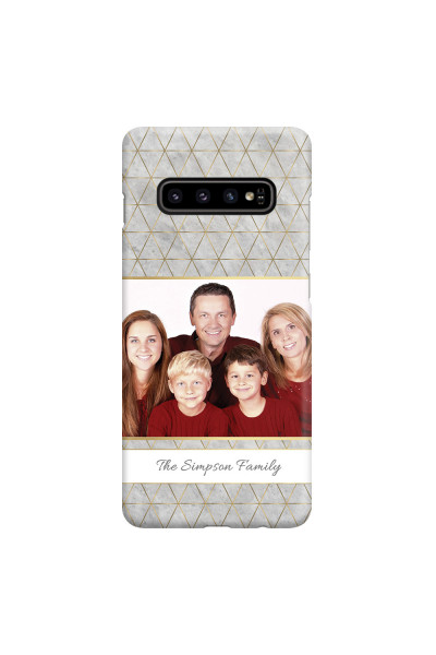SAMSUNG - Galaxy S10 - 3D Snap Case - Happy Family
