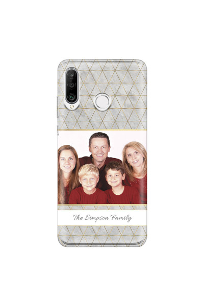 HUAWEI - P30 Lite - Soft Clear Case - Happy Family