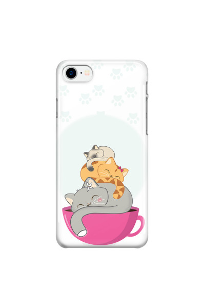 APPLE - iPhone 7 - 3D Snap Case - Sleep Tight Kitty