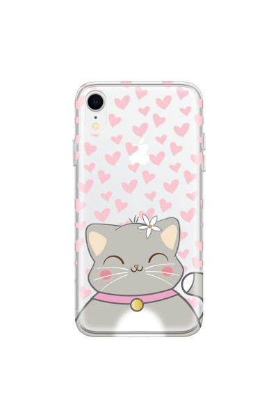 APPLE - iPhone XR - Soft Clear Case - Kitty