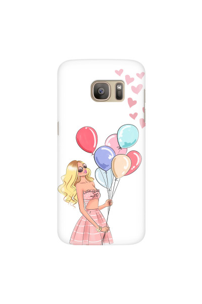 SAMSUNG - Galaxy S7 - 3D Snap Case - Balloon Party
