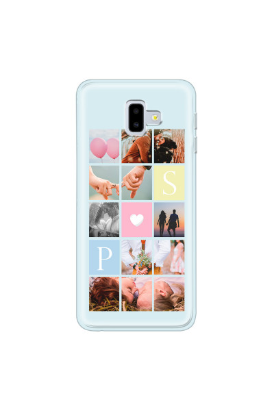 SAMSUNG - Galaxy J6 Plus - Soft Clear Case - Insta Love Photo Linked