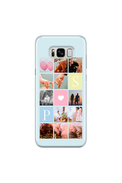 SAMSUNG - Galaxy S8 - 3D Snap Case - Insta Love Photo Linked