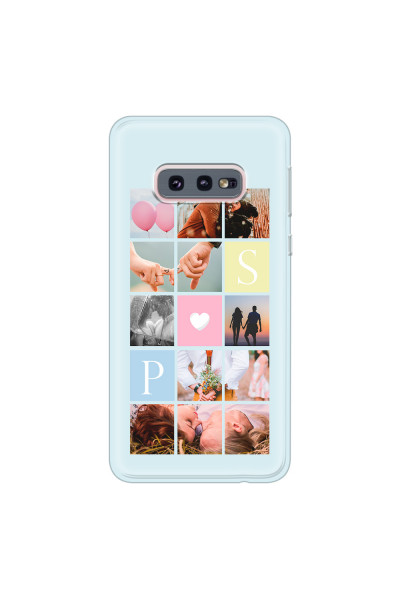 SAMSUNG - Galaxy S10e - Soft Clear Case - Insta Love Photo Linked