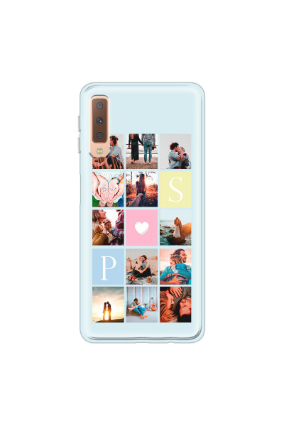 SAMSUNG - Galaxy A7 2018 - Soft Clear Case - Insta Love Photo