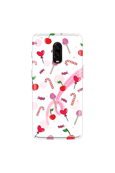 ONEPLUS - OnePlus 6T - Soft Clear Case - Candy White