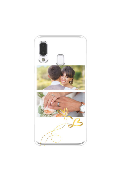 SAMSUNG - Galaxy A40 - Soft Clear Case - Wedding Day