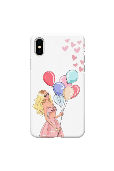 APPLE - iPhone XS - 3D Snap Case - Balloon Party