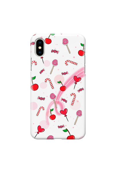 APPLE - iPhone XS - 3D Snap Case - Candy Clear