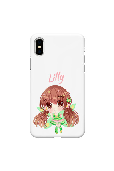 APPLE - iPhone XS - 3D Snap Case - Chibi Lilly