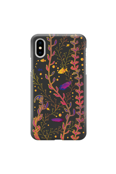 APPLE - iPhone XS - 3D Snap Case - Midnight Aquarium