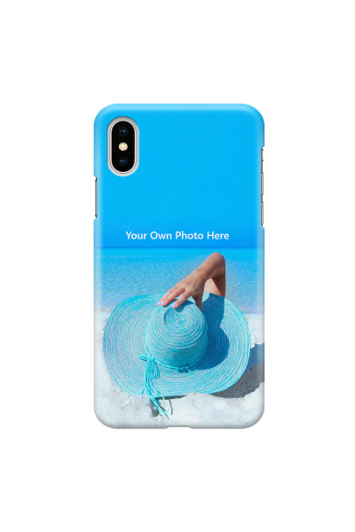 APPLE - iPhone XS - 3D Snap Case - Single Photo Case