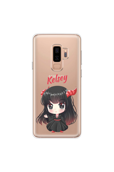 SAMSUNG - Galaxy S9 Plus - Soft Clear Case - Chibi Kelsey