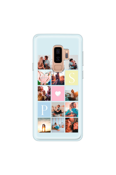SAMSUNG - Galaxy S9 Plus - Soft Clear Case - Insta Love Photo