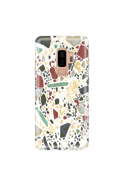 SAMSUNG - Galaxy S9 Plus - Soft Clear Case - Terrazzo Design IX