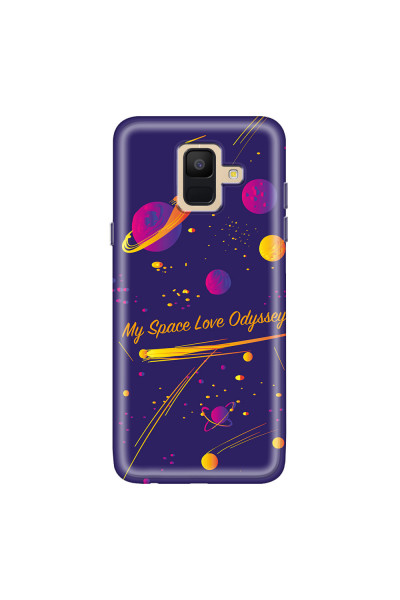 SAMSUNG - Galaxy A6 - Soft Clear Case - Love Space Odyssey