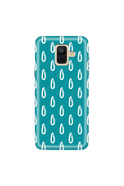 SAMSUNG - Galaxy A6 - Soft Clear Case - Pixel Drops