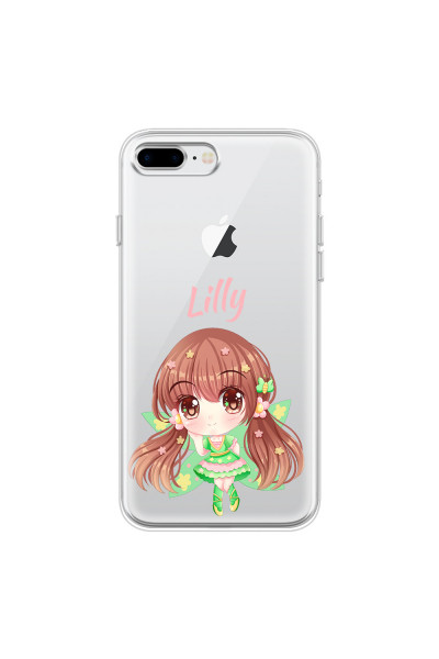 APPLE - iPhone 8 Plus - Soft Clear Case - Chibi Lilly