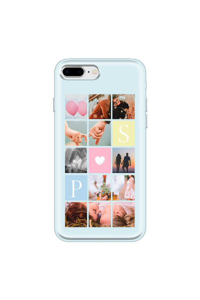 APPLE - iPhone 8 Plus - Soft Clear Case - Insta Love Photo Linked