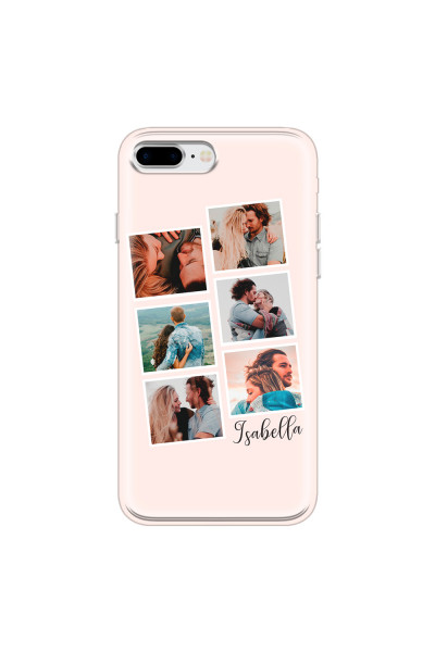APPLE - iPhone 8 Plus - Soft Clear Case - Isabella