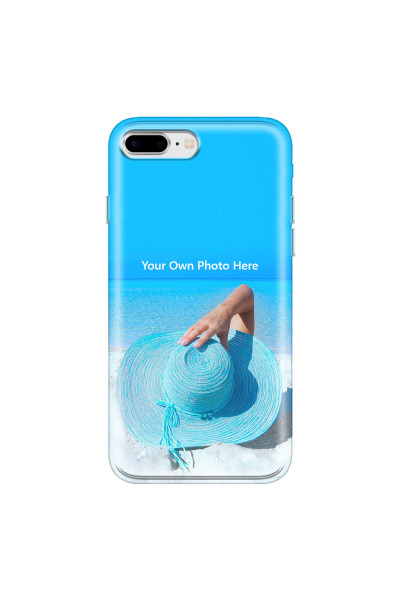 APPLE - iPhone 8 Plus - Soft Clear Case - Single Photo Case