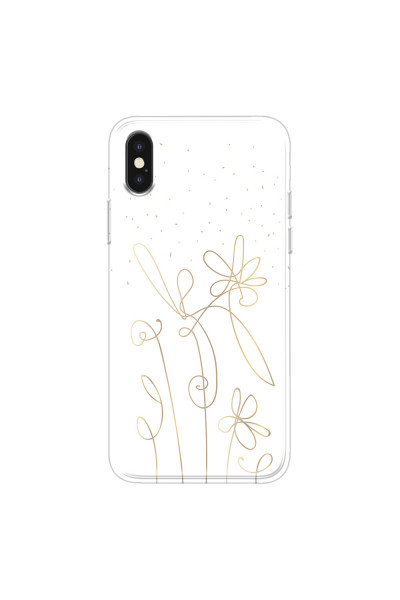 APPLE - iPhone XS - Soft Clear Case - Up To The Stars