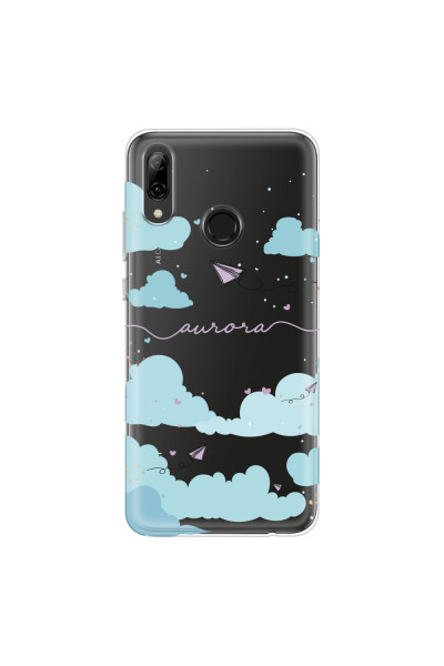 HUAWEI - P Smart 2019 - Soft Clear Case - Up in the Clouds Purple
