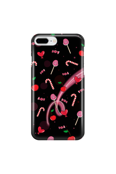 APPLE - iPhone 8 Plus - 3D Snap Case - Candy Black