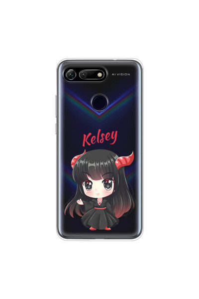 HONOR - Honor View 20 - Soft Clear Case - Chibi Kelsey