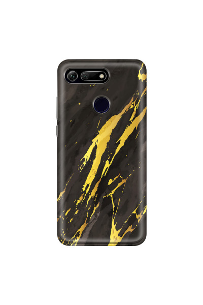 HONOR - Honor View 20 - Soft Clear Case - Marble Castle Black