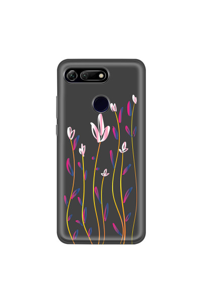 HONOR - Honor View 20 - Soft Clear Case - Pink Tulips
