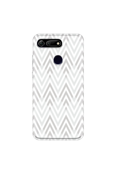 HONOR - Honor View 20 - Soft Clear Case - Zig Zag Patterns