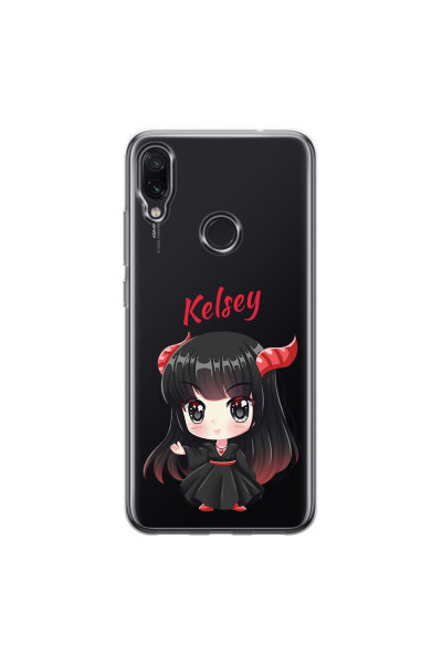 XIAOMI - Redmi Note 7/7 Pro - Soft Clear Case - Chibi Kelsey