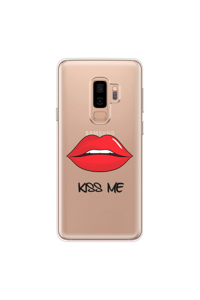 SAMSUNG - Galaxy S9 Plus - Soft Clear Case - Kiss Me