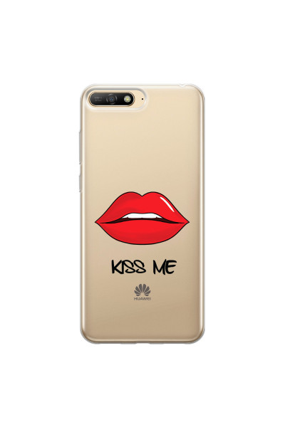 HUAWEI - Y6 2018 - Soft Clear Case - Kiss Me